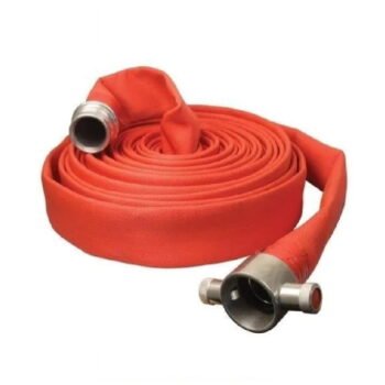 Red 63 mm Canvas Fire Hose Pipe